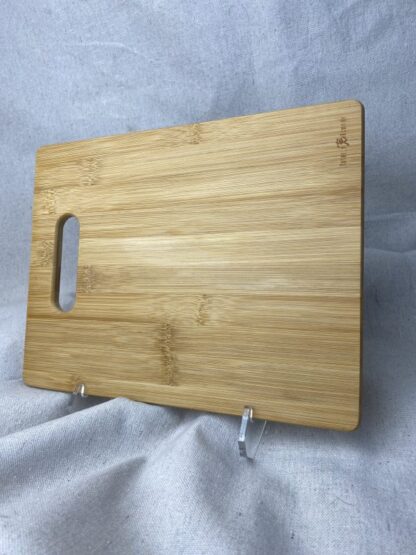 11x8.5-Custom handwriting engraved bamboo cutting board