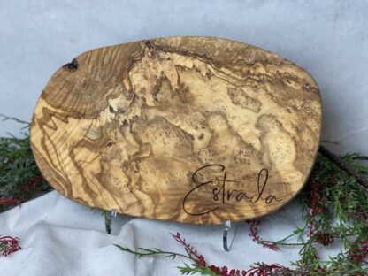 13.5 Olivewood board to be personalized engraved